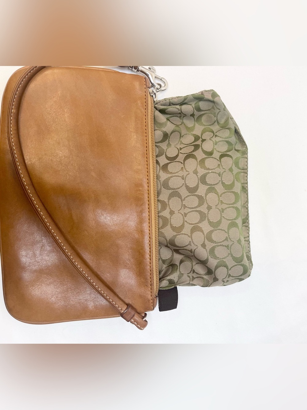 Coach Vintage Bleecker leather wristlet Y2K Era - Picture 11 of 13
